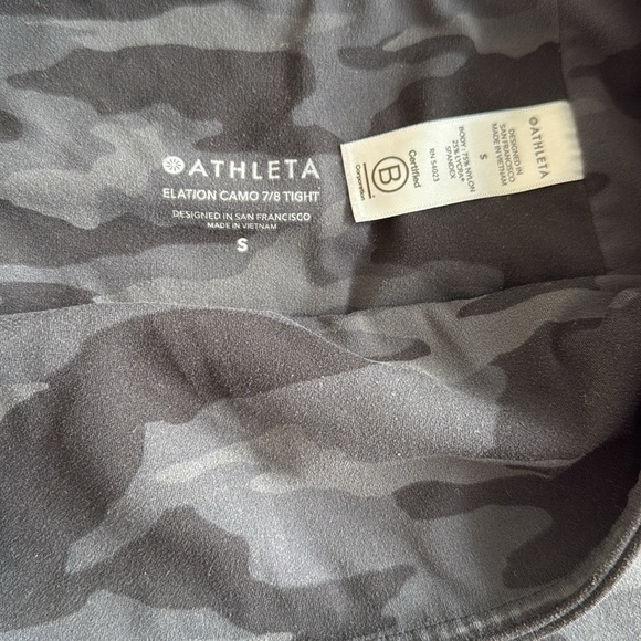 Camo Athleta Leggings - Picture 2 of 4